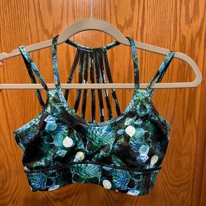 CVG Retired Mermaid Skull Sports Bra * RARE*